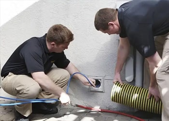 Dryer vent cleaning