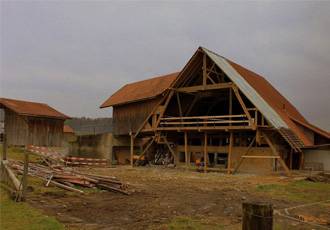 Full shed dismantling