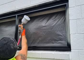 Aluminium Window Respraying