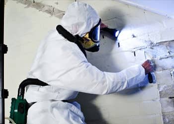 Asbestos garage roof removal