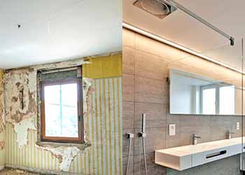 Bathroom Post-Renovation Cleaning