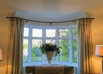Bay Window Curtain Fitting