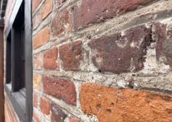 Brick Facade Cleaning