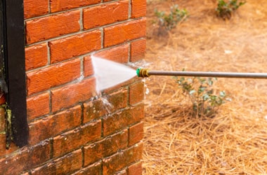 Brick Wall Cleaning