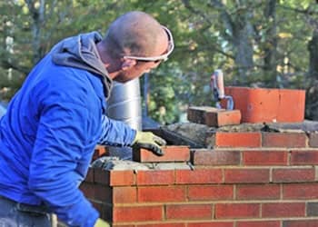 Chimney structural rebuilding