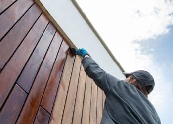 Cladding paint stripping and prep