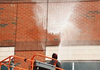 Commercial Brick Cleaning