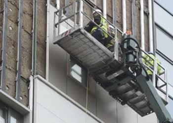 Commercial cladding removal