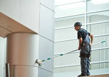Commercial Cladding Spraying