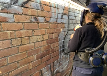 Commercial Graffiti Cleaning