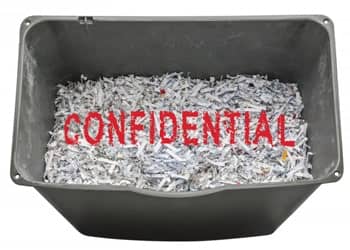 Confidential Waste Shredding