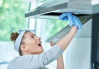 Cooker Hood & Extractor Fan Filter Cleaning