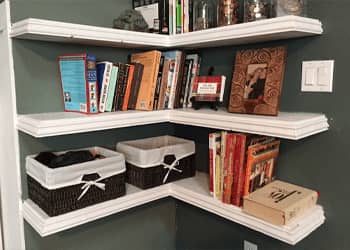 Corner Shelf Installation