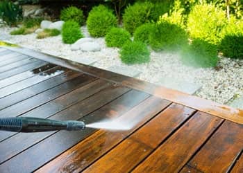 Deck Soft Washing