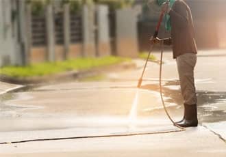 Driveway Oil Stain Removal
