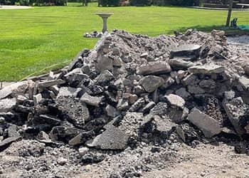 Driveway Rubble Clearance