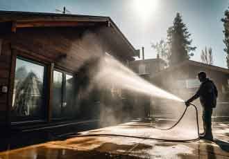 Eco-friendly roof rinsing