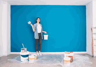 Exterior commercial painting