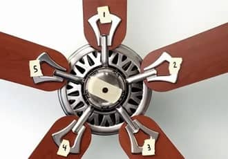 Fan blade balancing service