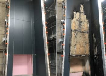 Fire-risk cladding removal
