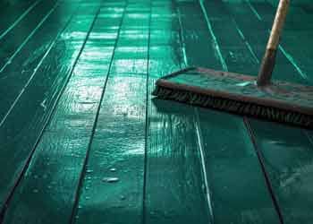 Floor Scrubbing and Polishing