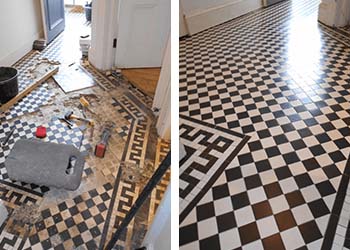 Floor Tile Repair & Restoration