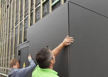 Full exterior cladding strip-out