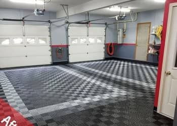 Garage Floor Tiling