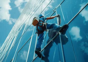 Glass Facade Cleaning