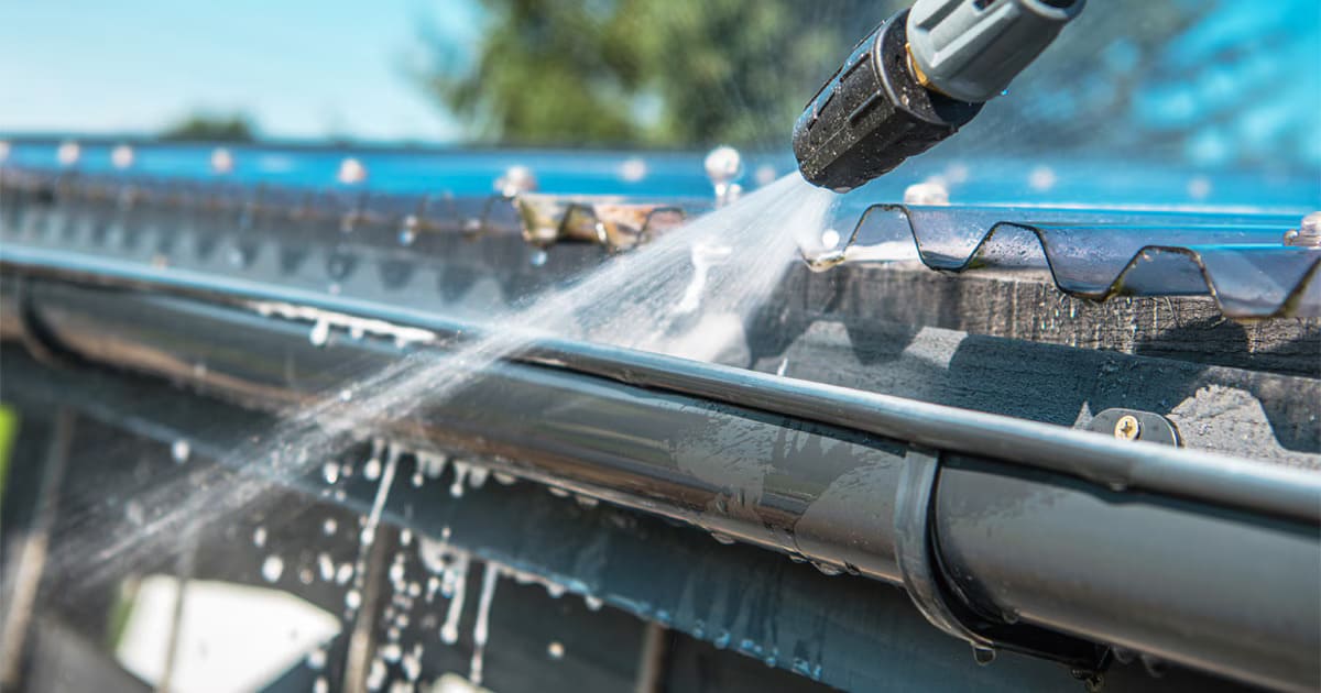 Gutter Pressure Cleaning