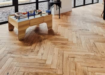 Herringbone Wood Flooring
