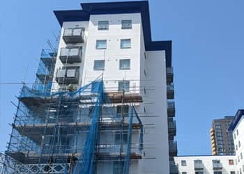 High-rise cladding removal