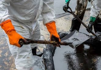 Industrial Oil Stain Treatment