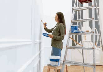 Interior commercial painting