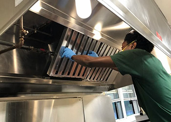 Kitchen Fan Cleaning