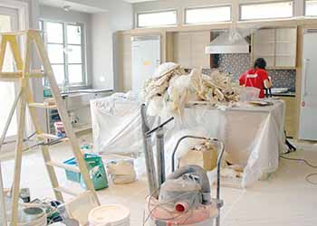 Kitchen Post-Renovation Cleaning