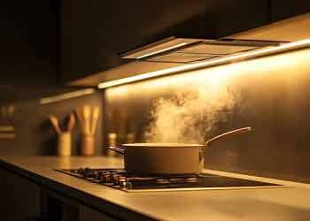 Kitchen steam and damp control