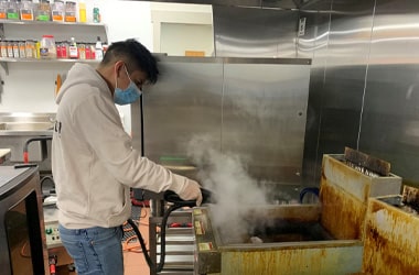 Kitchen Steam Cleaning