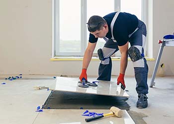 Large Format Tile Installation