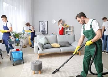 Living Room Cleaning