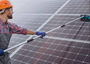 Maintenance Cleaning for Solar Farms