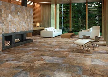 Natural Stone Floor Tiling