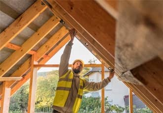 New Thatched Roof Installation