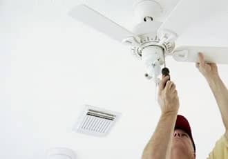 Noisy ceiling fan resolution
