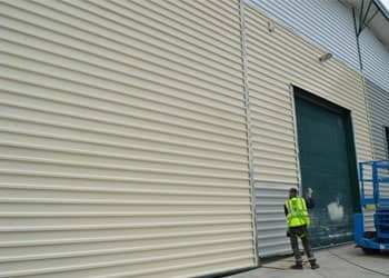 On-site Cladding Recolouring