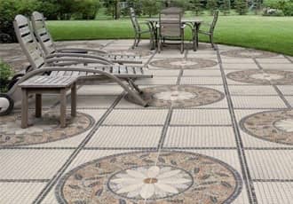 Outdoor Mosaic Tiling