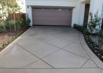 Patterned Concrete Driveways