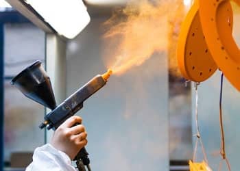 Powder-Coated Surface Respraying