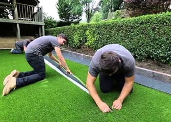 Residential AstroTurf Installation