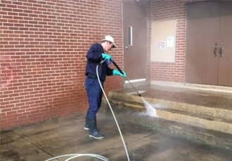 Residential Brick Cleaning